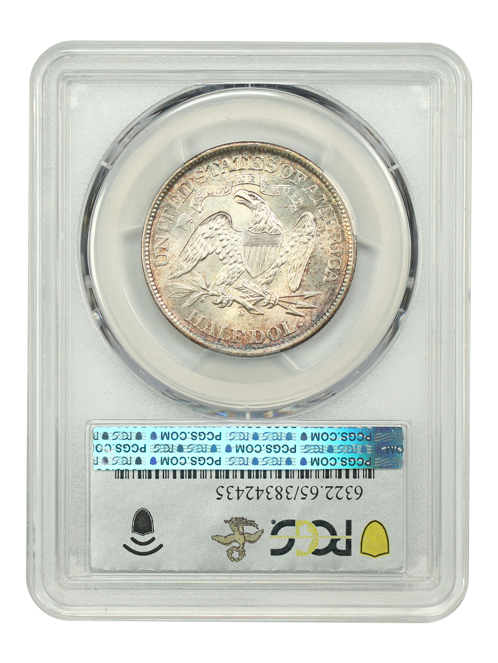 image for: 1867-S 50c PCGS MS65