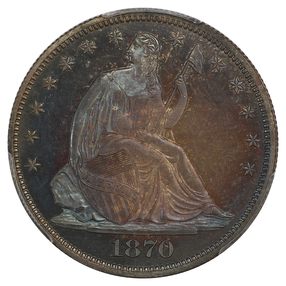 thumbnail for: 1870 50c PCGS PR66