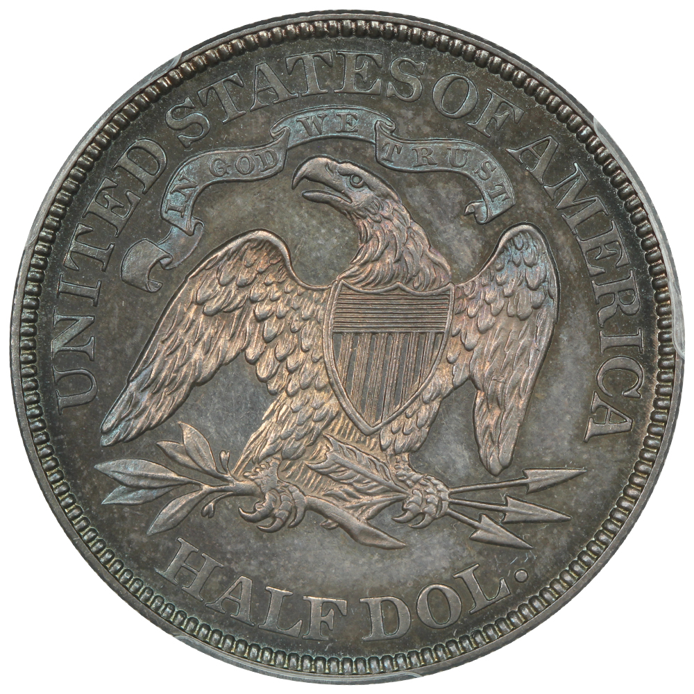 image for: 1873 Arrows 50c PCGS PR65