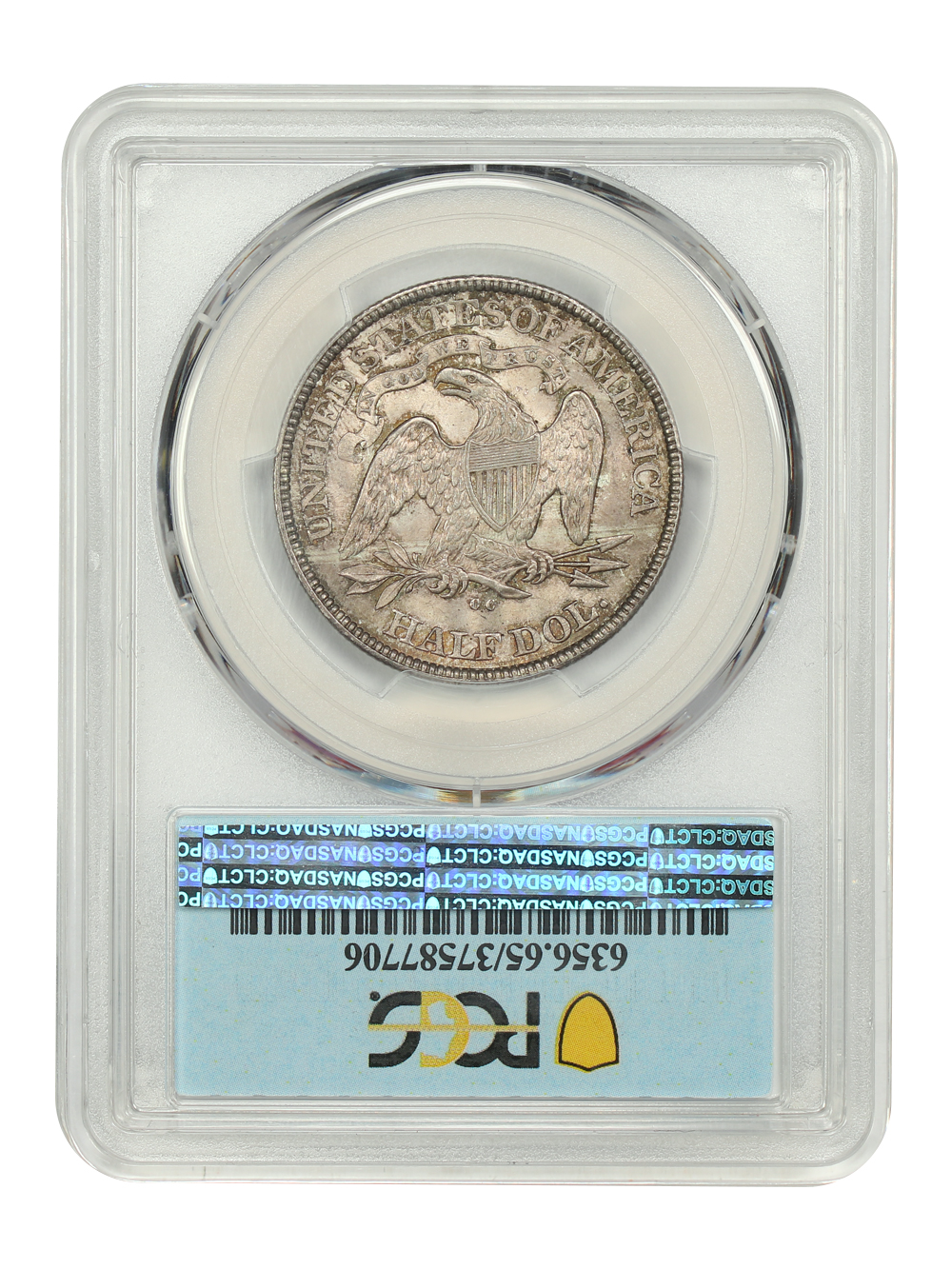 image for: 1877-CC 50c PCGS MS65