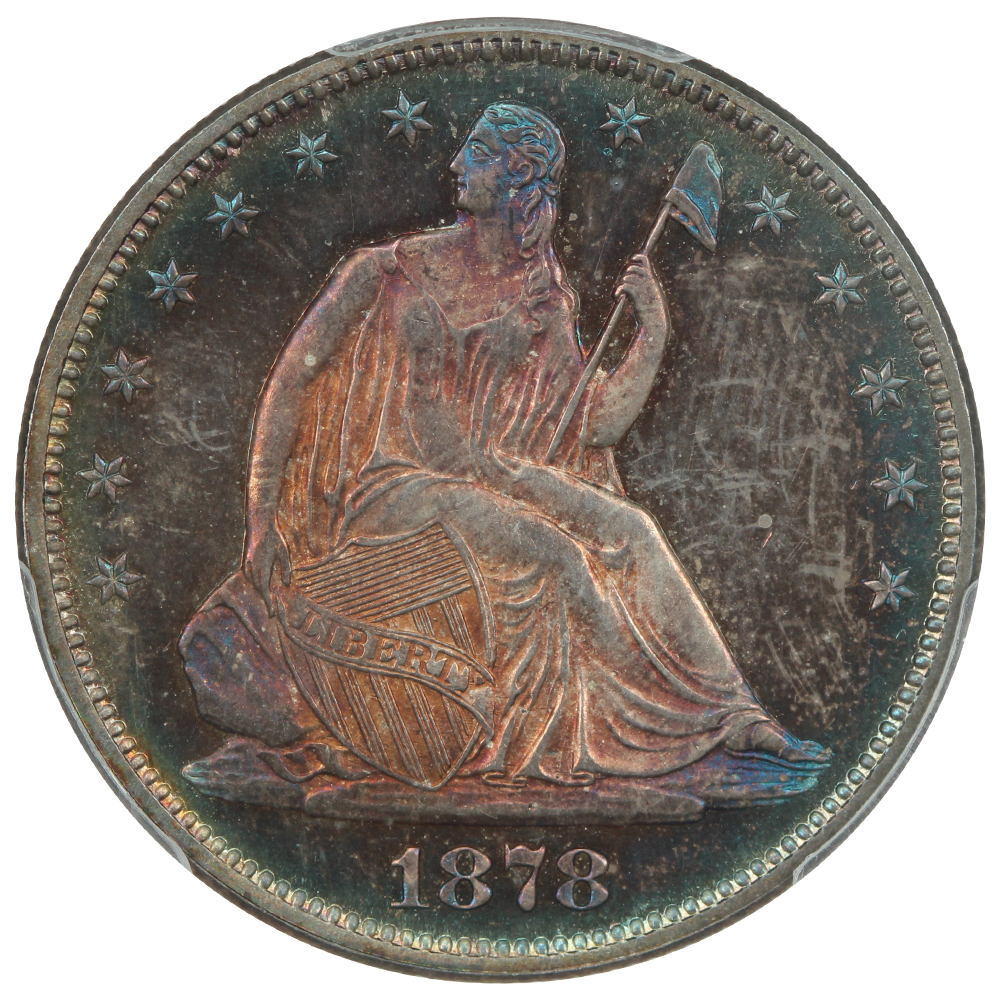 image for: 1878 50c PCGS PR67