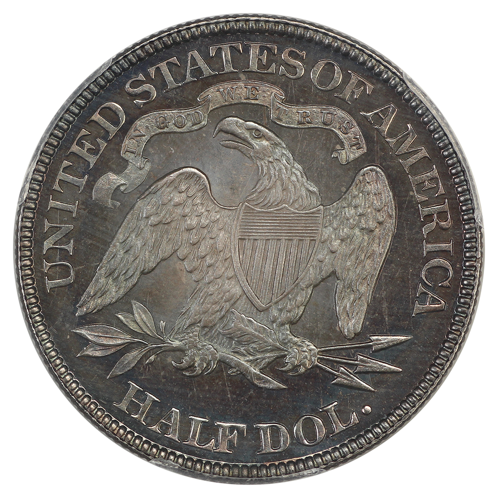thumbnail for: 1885 50c PCGS PR66