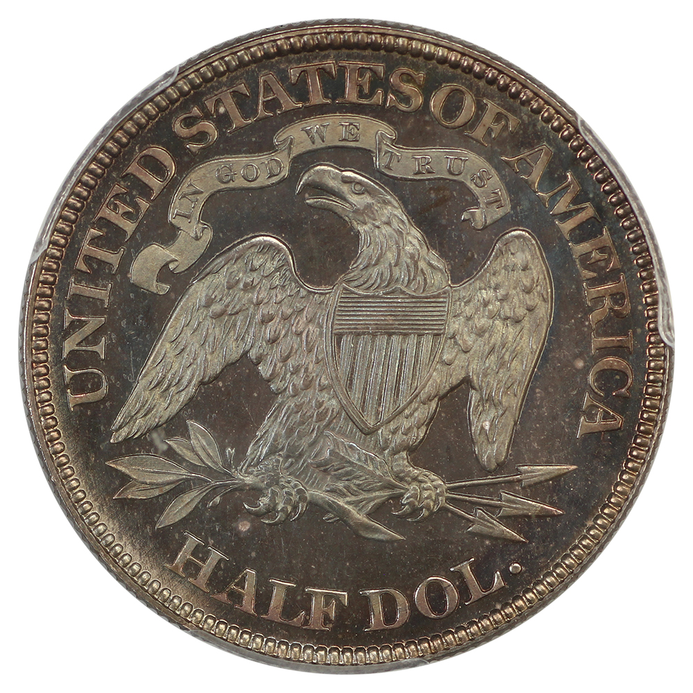 image for: 1891 50c PCGS PR66