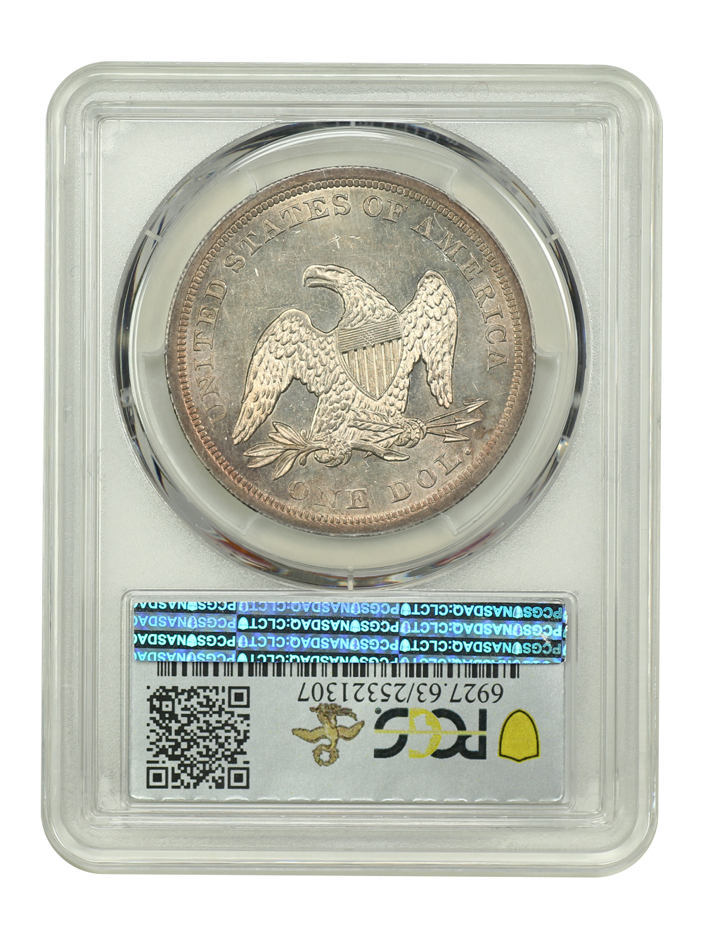 image for: 1841 $1  PCGS MS63