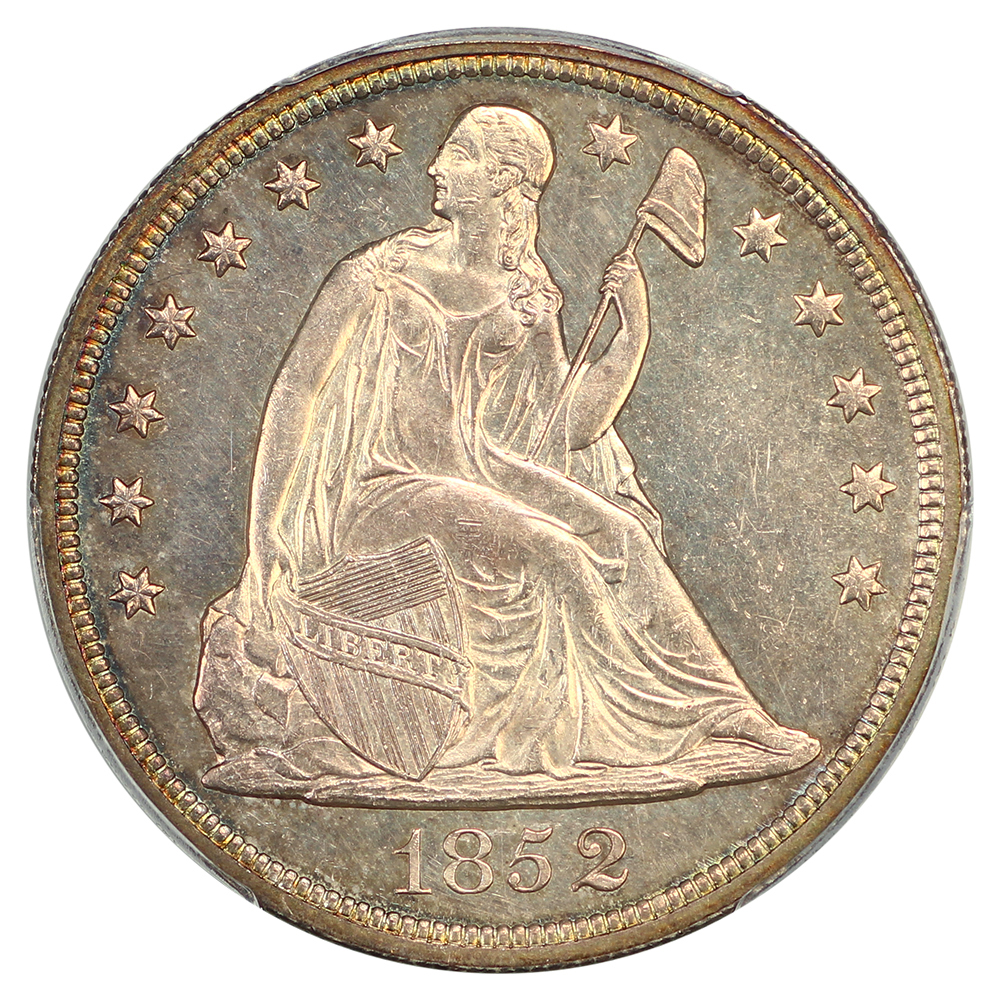 image for: 1852 Original $1  PCGS MS63