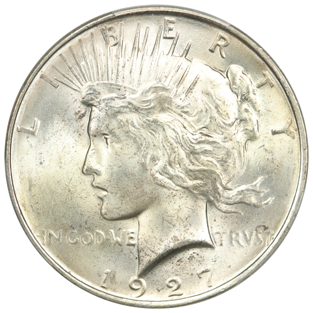 image for: 1927-D $1  PCGS MS66