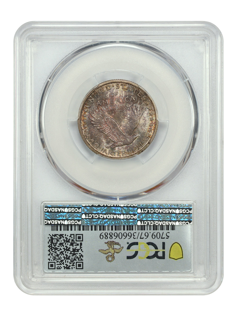 image for: 1917-D Type 1 25c PCGS MS67 FH