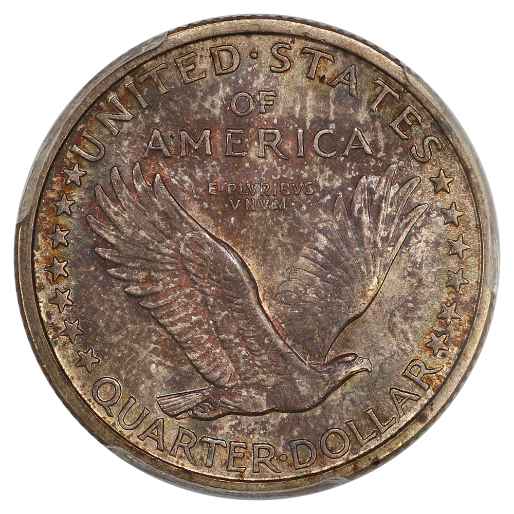 image for: 1917-D Type 1 25c PCGS MS67 FH