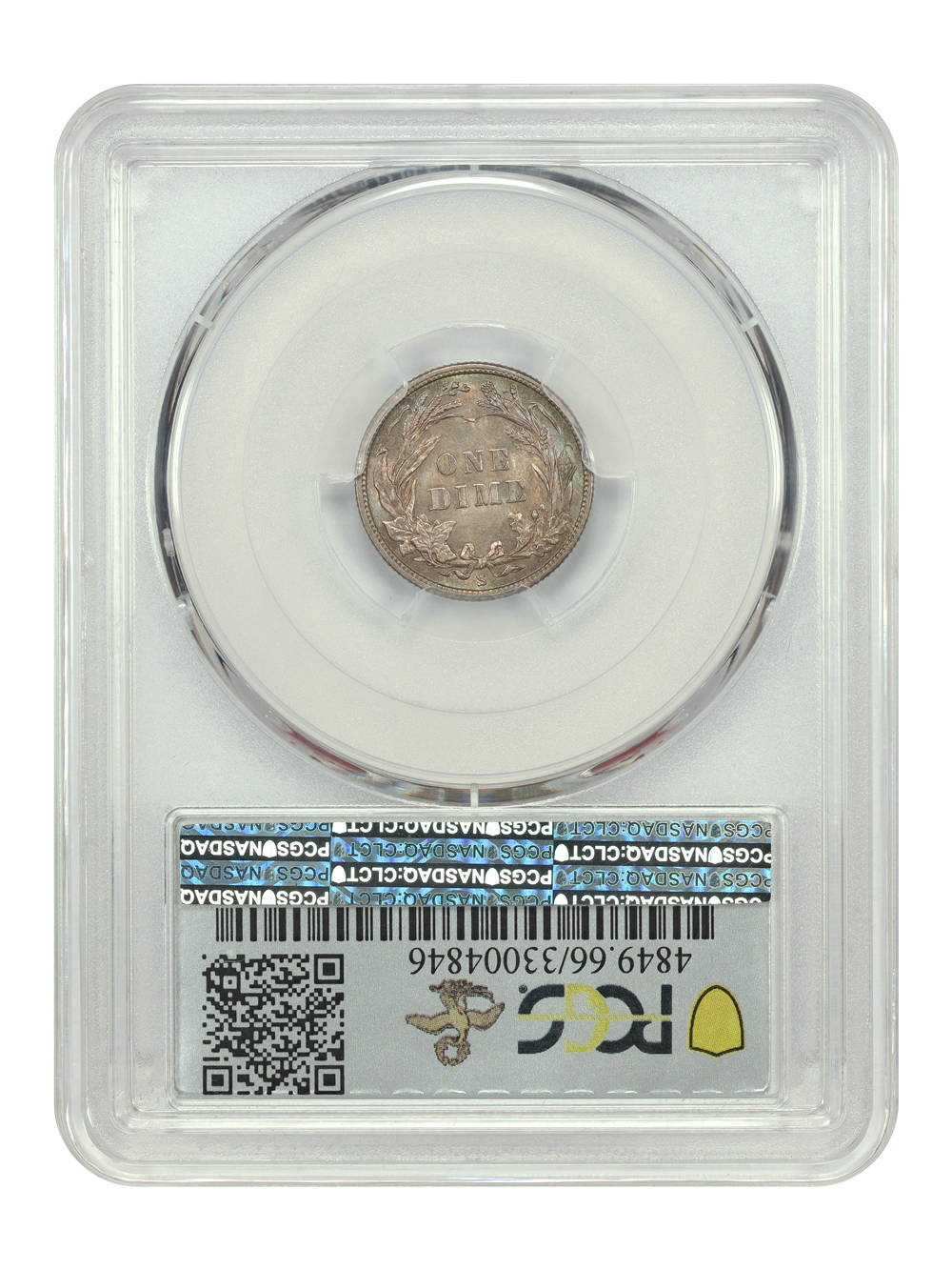 image for: 1908-S 10c PCGS MS66