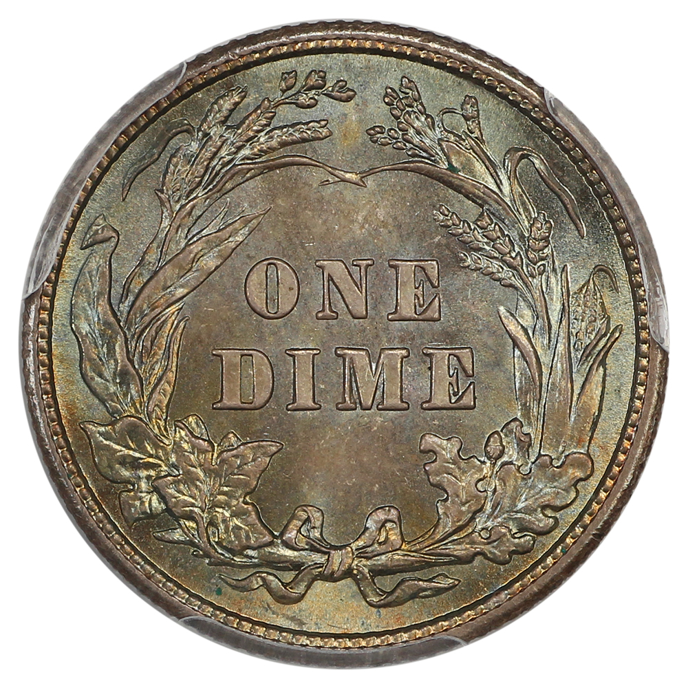 image for: 1905 10c PCGS MS66