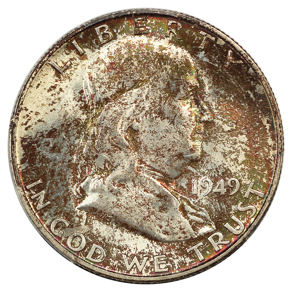 image for: 1949-D 50c PCGS MS66 FBL