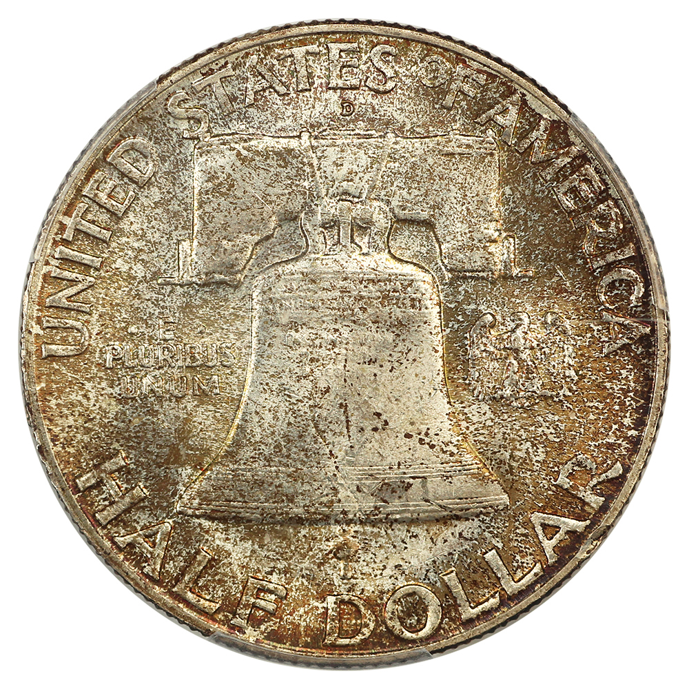 image for: 1949-D 50c PCGS MS66 FBL