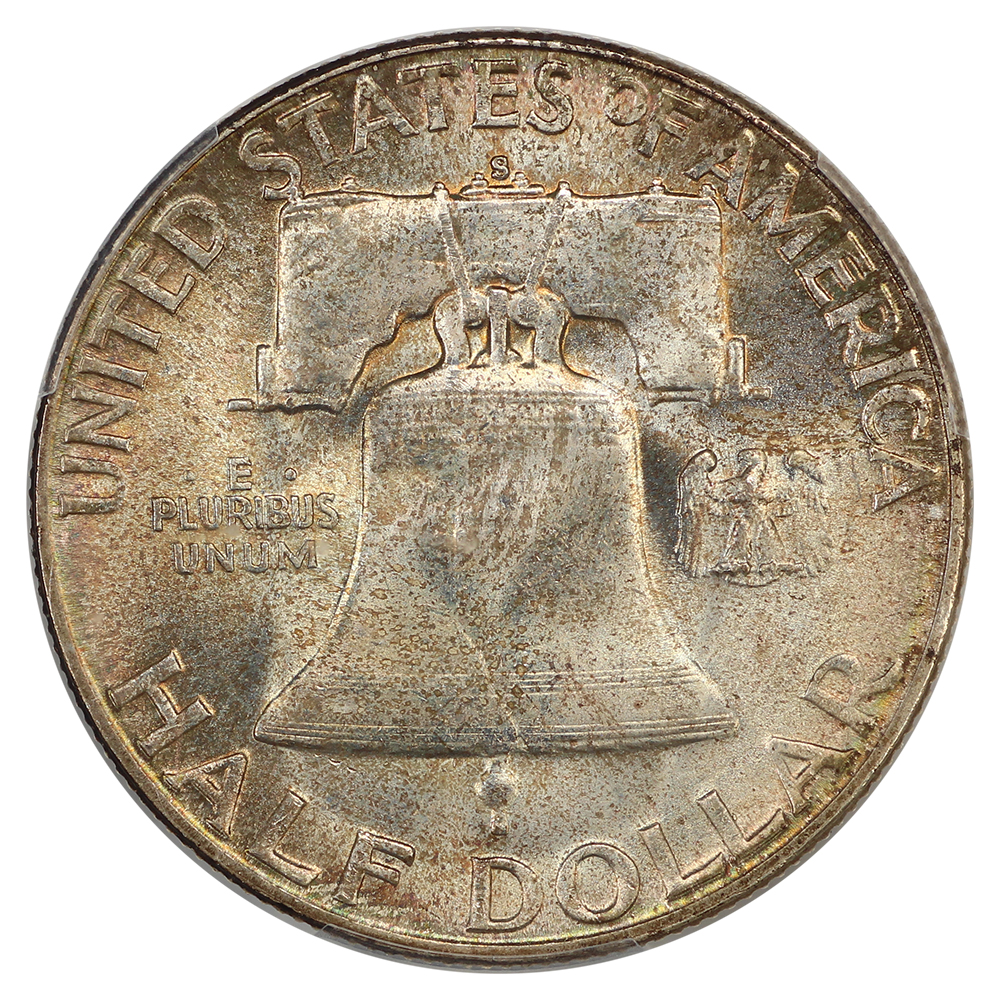 image for: 1951-S 50c PCGS MS67 FBL