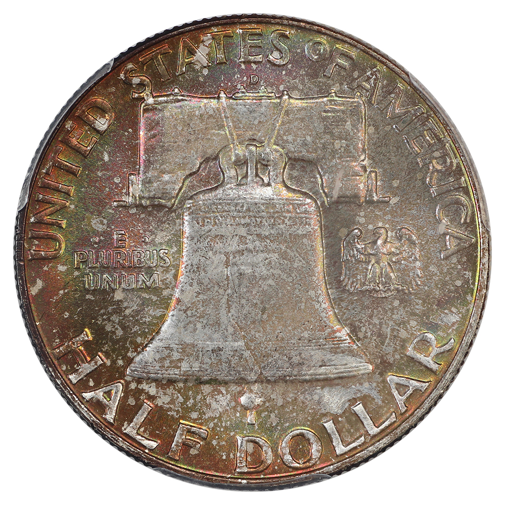 image for: 1958-D 50c PCGS MS67 FBL