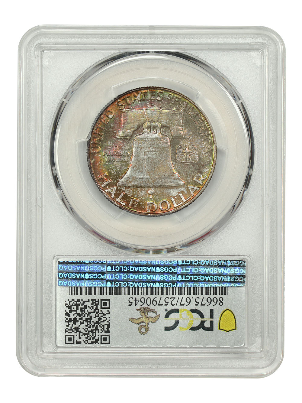 image for: 1958-D 50c PCGS MS67 FBL