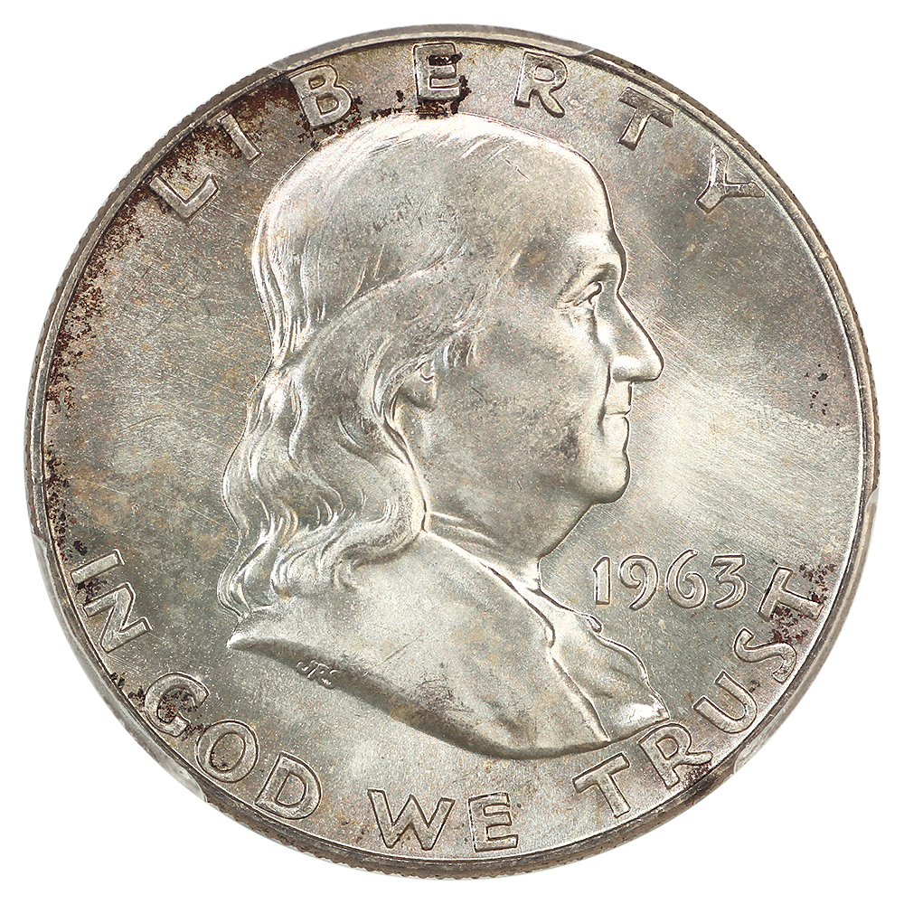 image for: 1963-D 50c PCGS MS66 FBL