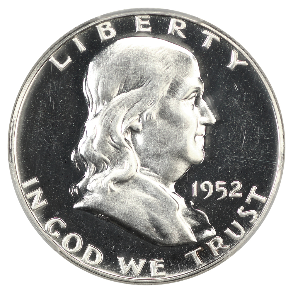 image for: 1952 50c PCGS PR65 DCAM