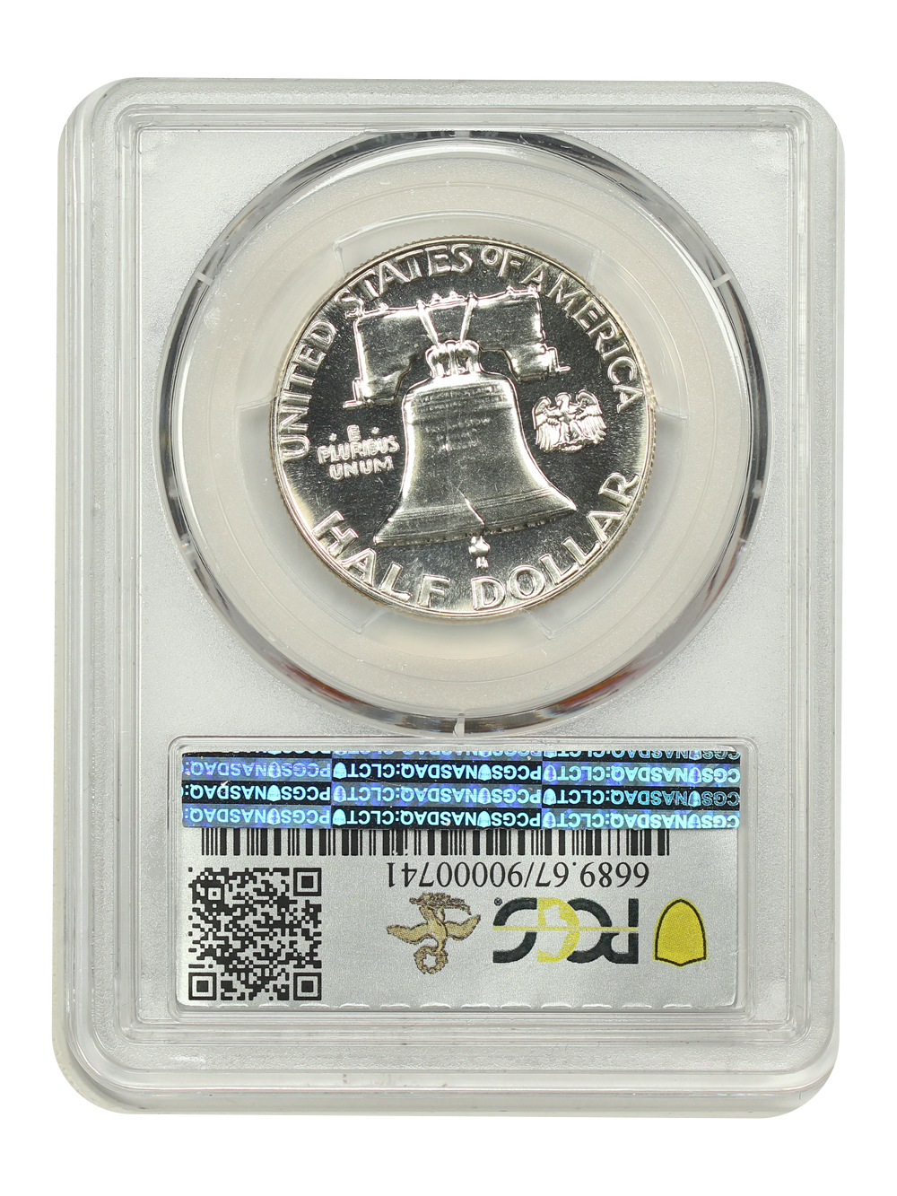 image for: 1961 Doubled Die Reverse 50c PCGS PR67