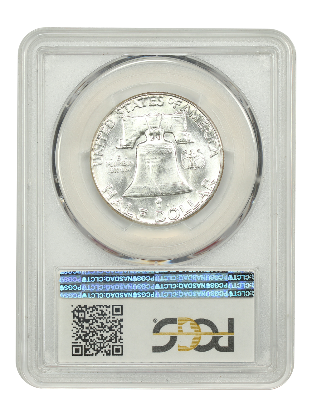 image for: 1962 Obverse Die Clash, FS-402 50c PCGS MS64