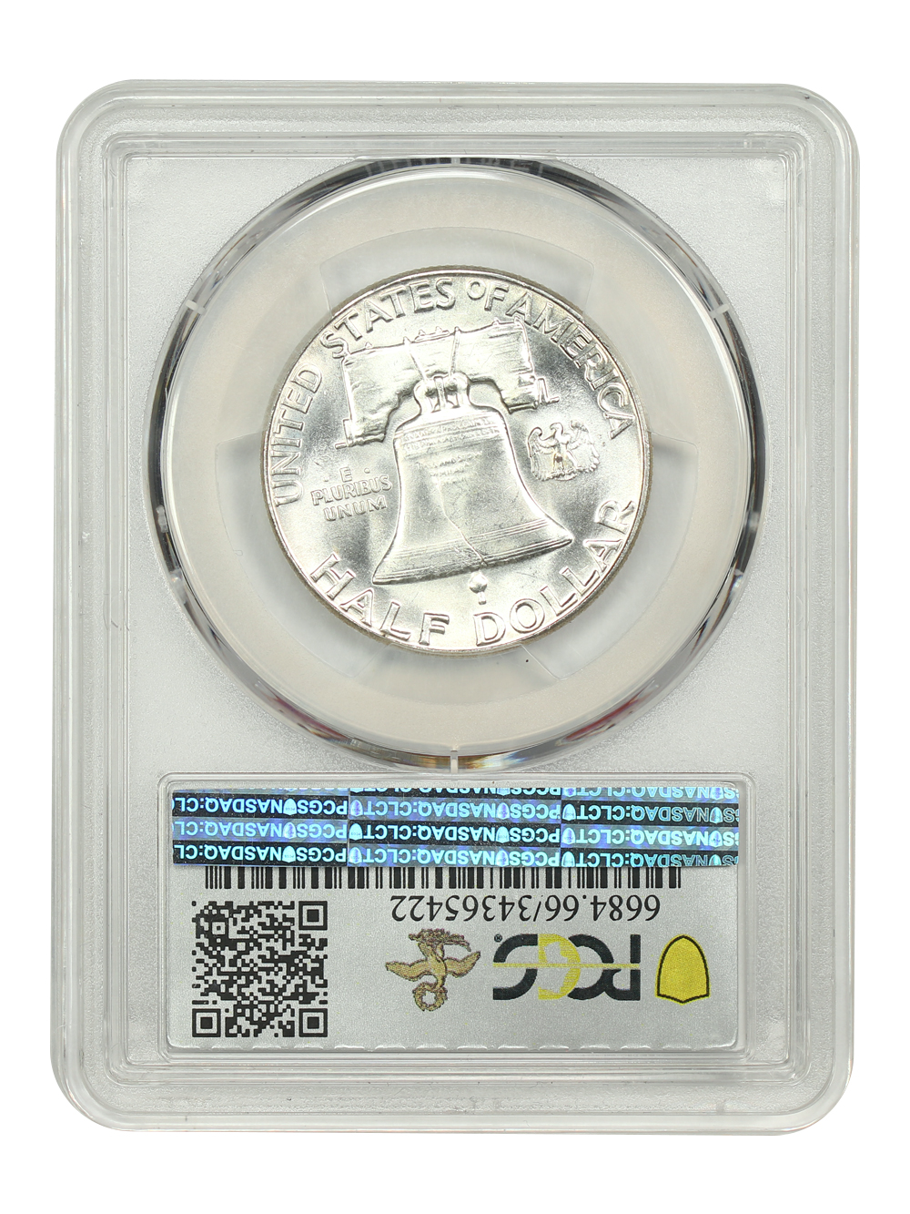 image for: 1963 50c PCGS MS66