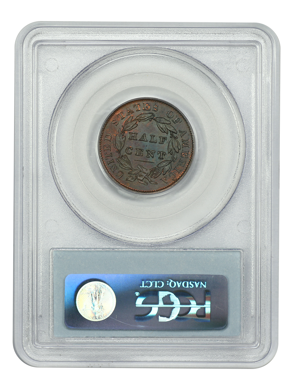 image for: 1833 1/2c PCGS MS66 BN