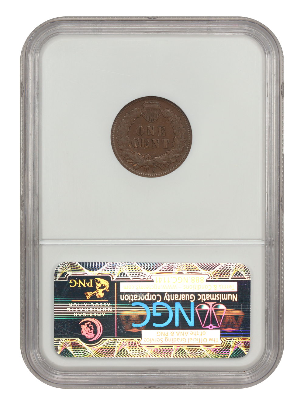 image for: 1908-S 1c NGC VF20 BN