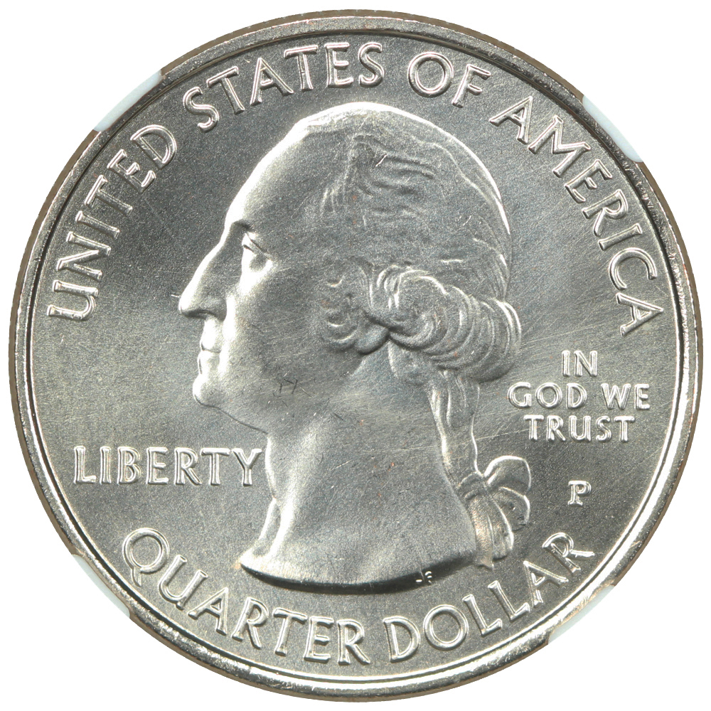 image for: 2014-P Arches 25c NGC MS68