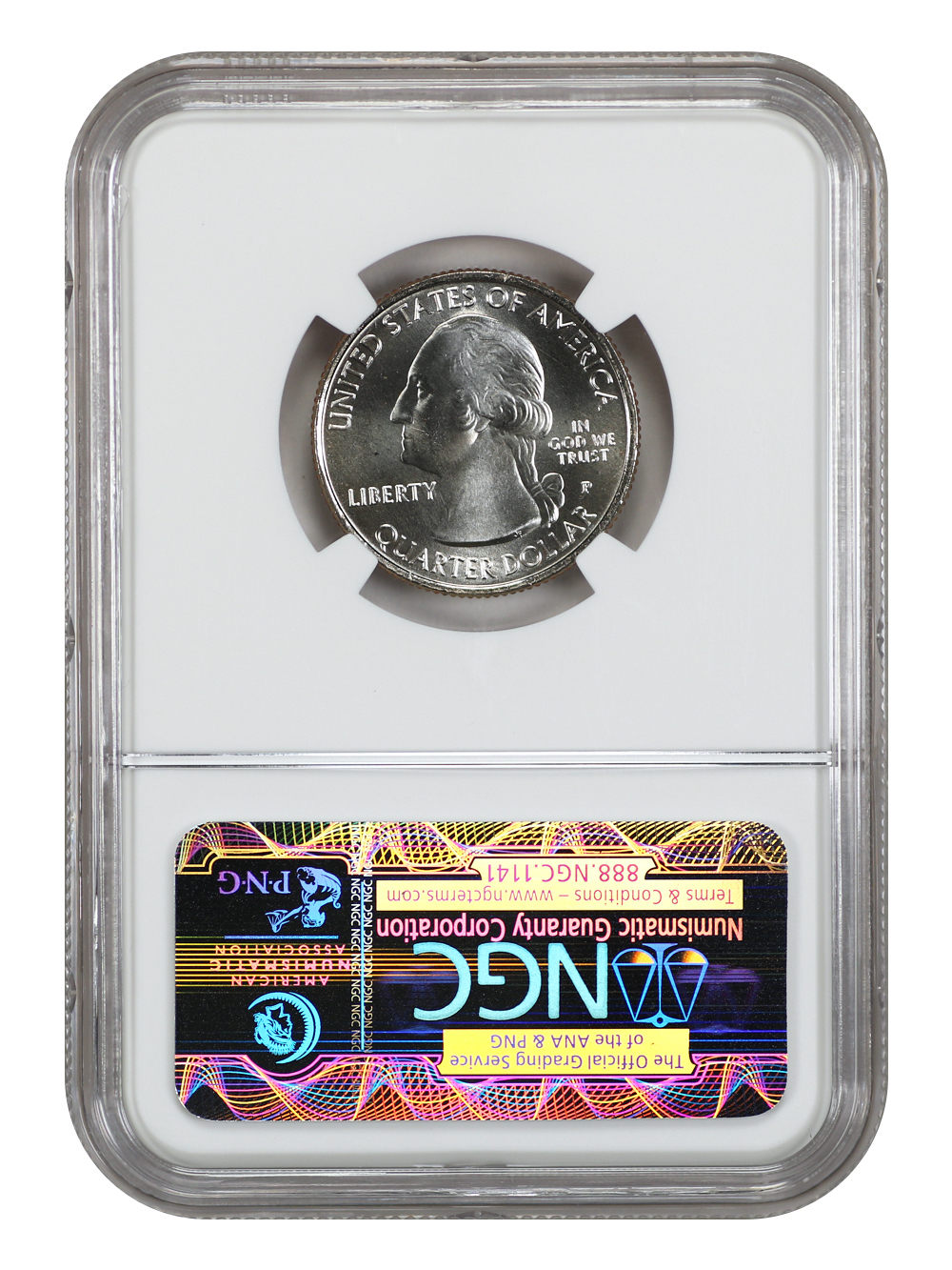 image for: 2014-P Great Sand Dunes  25c NGC MS68