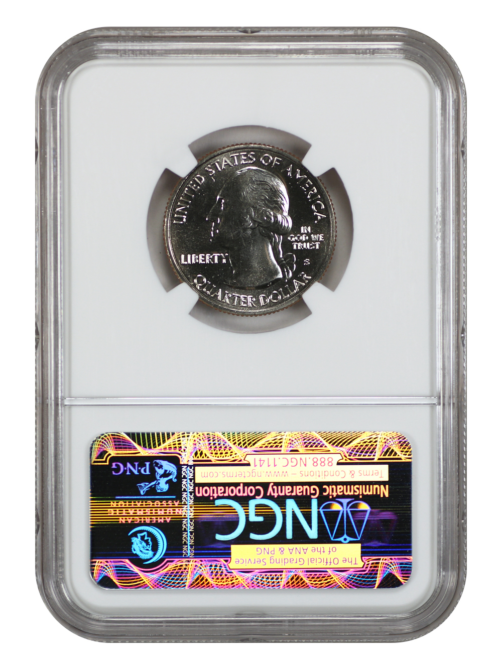 thumbnail for: 2014-S Great Sand Dunes  25c NGC MS68