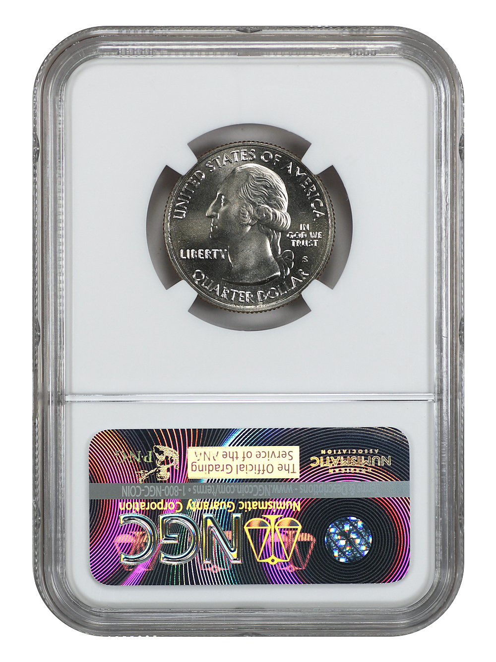 image for: 2015-S Homestead 25c NGC MS68