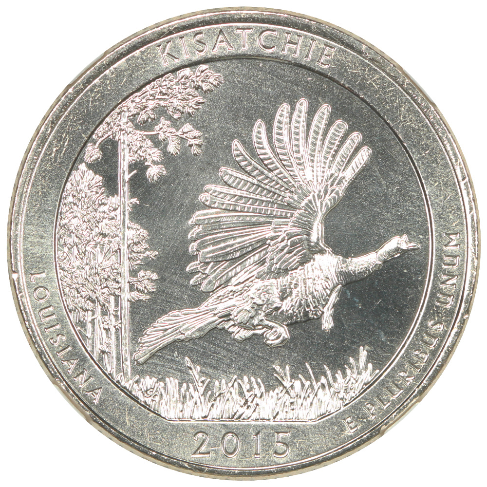 image for: 2015-P Kisatchie 25c NGC MS68