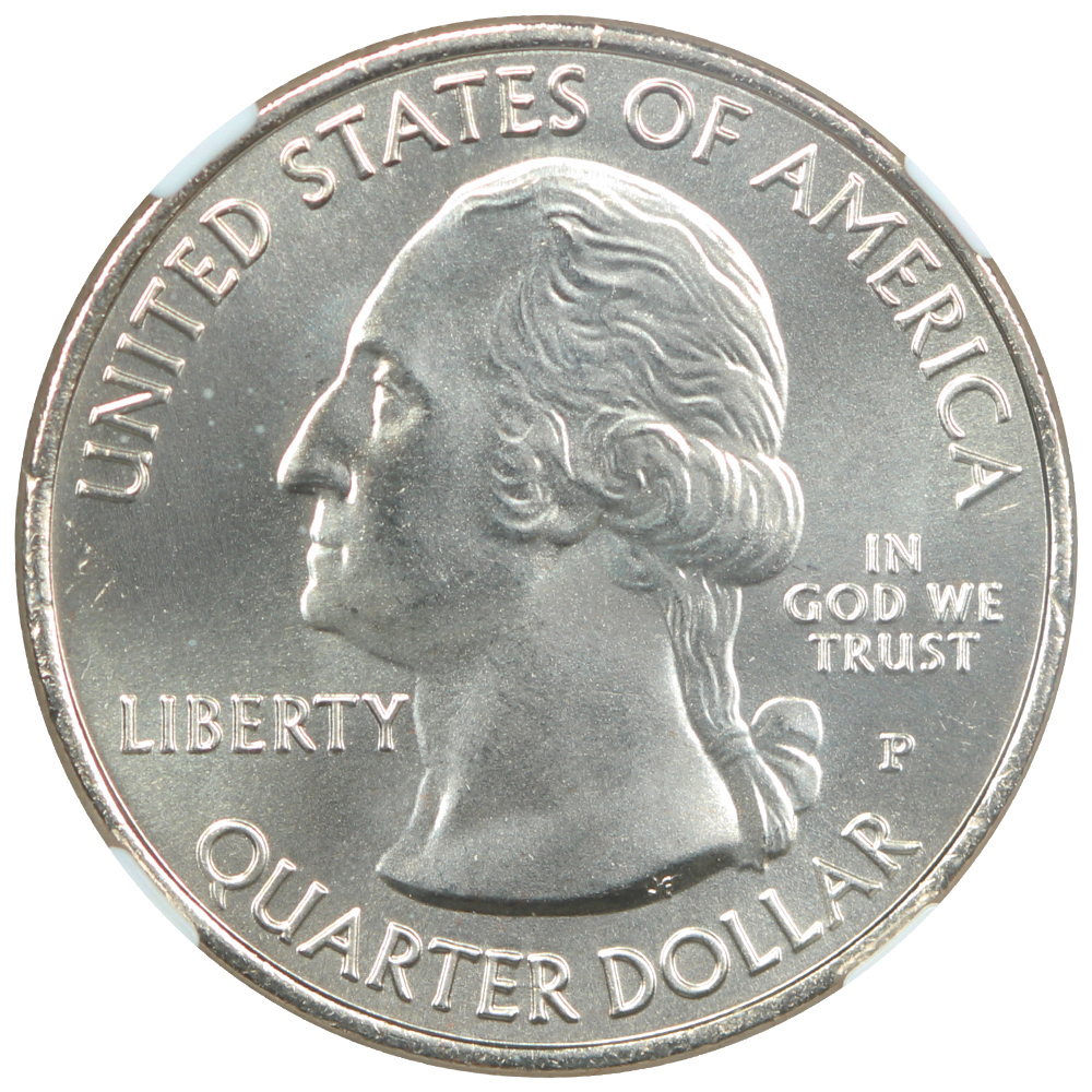 thumbnail for: 2015-P Bombay Hook 25c NGC MS68