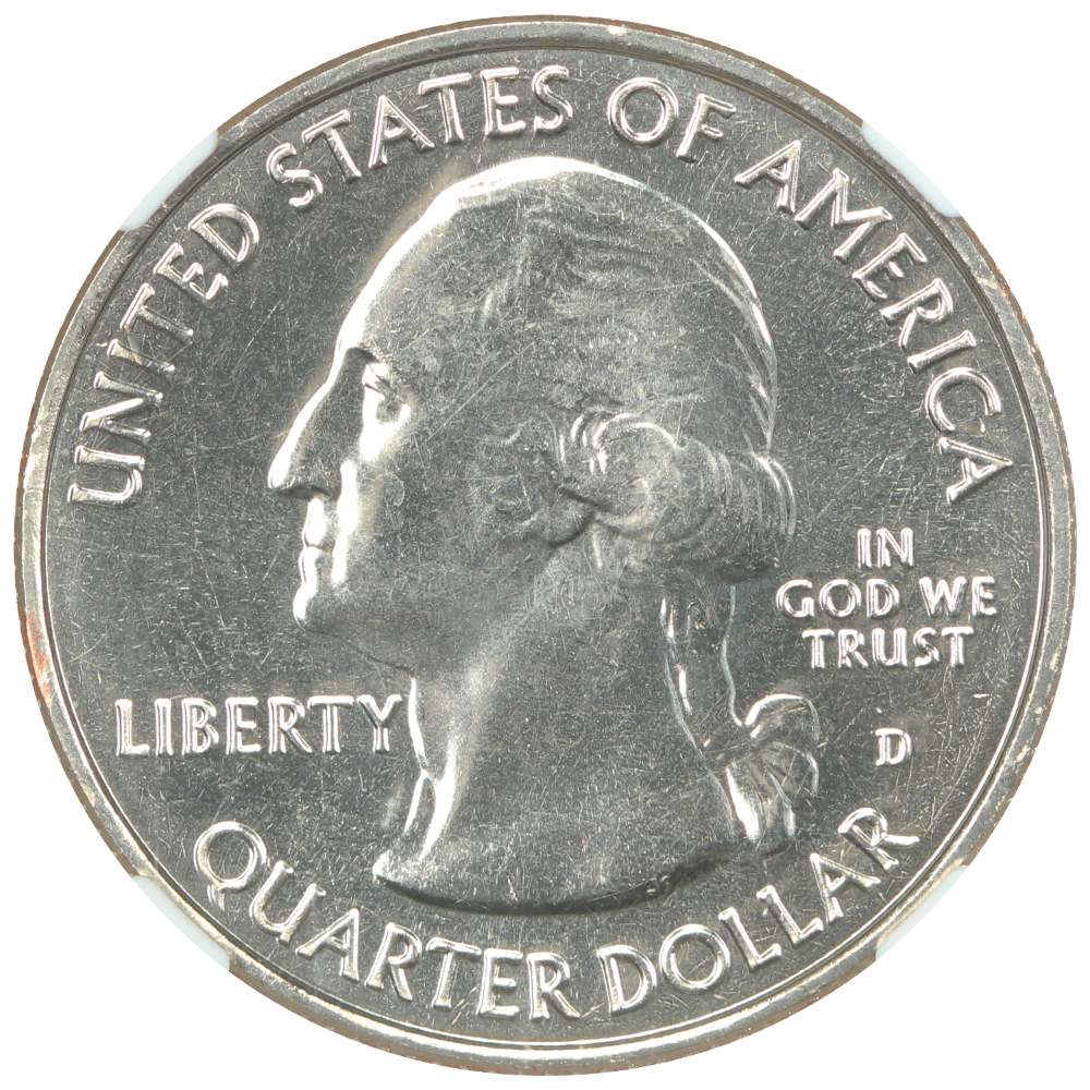 image for: 2015-D Saratoga  25c NGC MS68