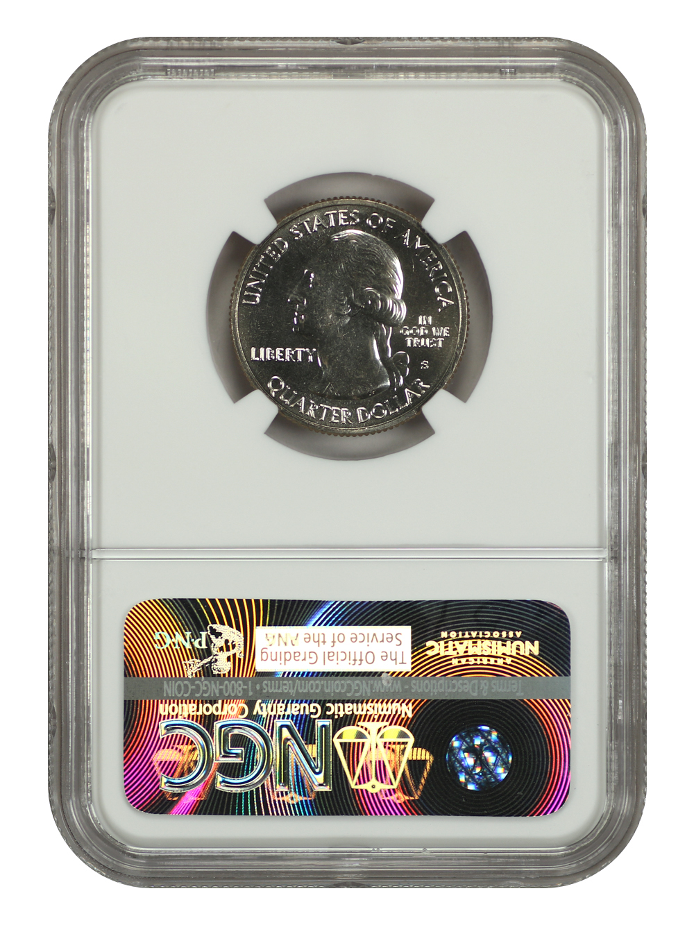 image for: 2016-S Harpers Ferry  25c NGC MS67