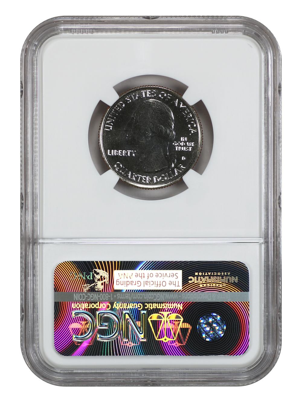 image for: 2016-S Fort Moultrie 25c NGC MS67