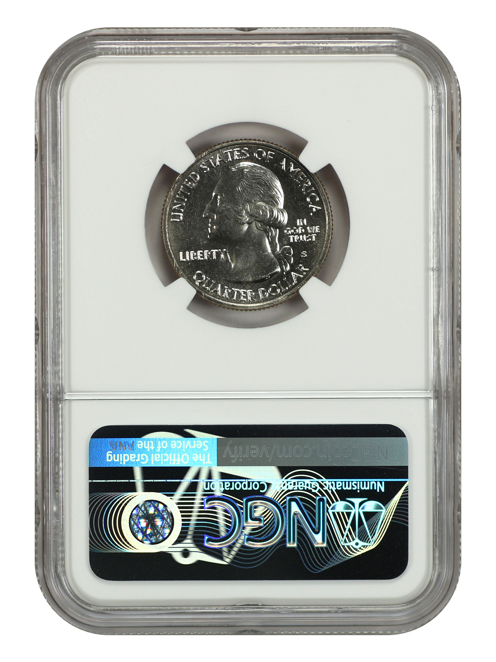 image for: 2017-S George Rogers Clark 25c NGC MS67