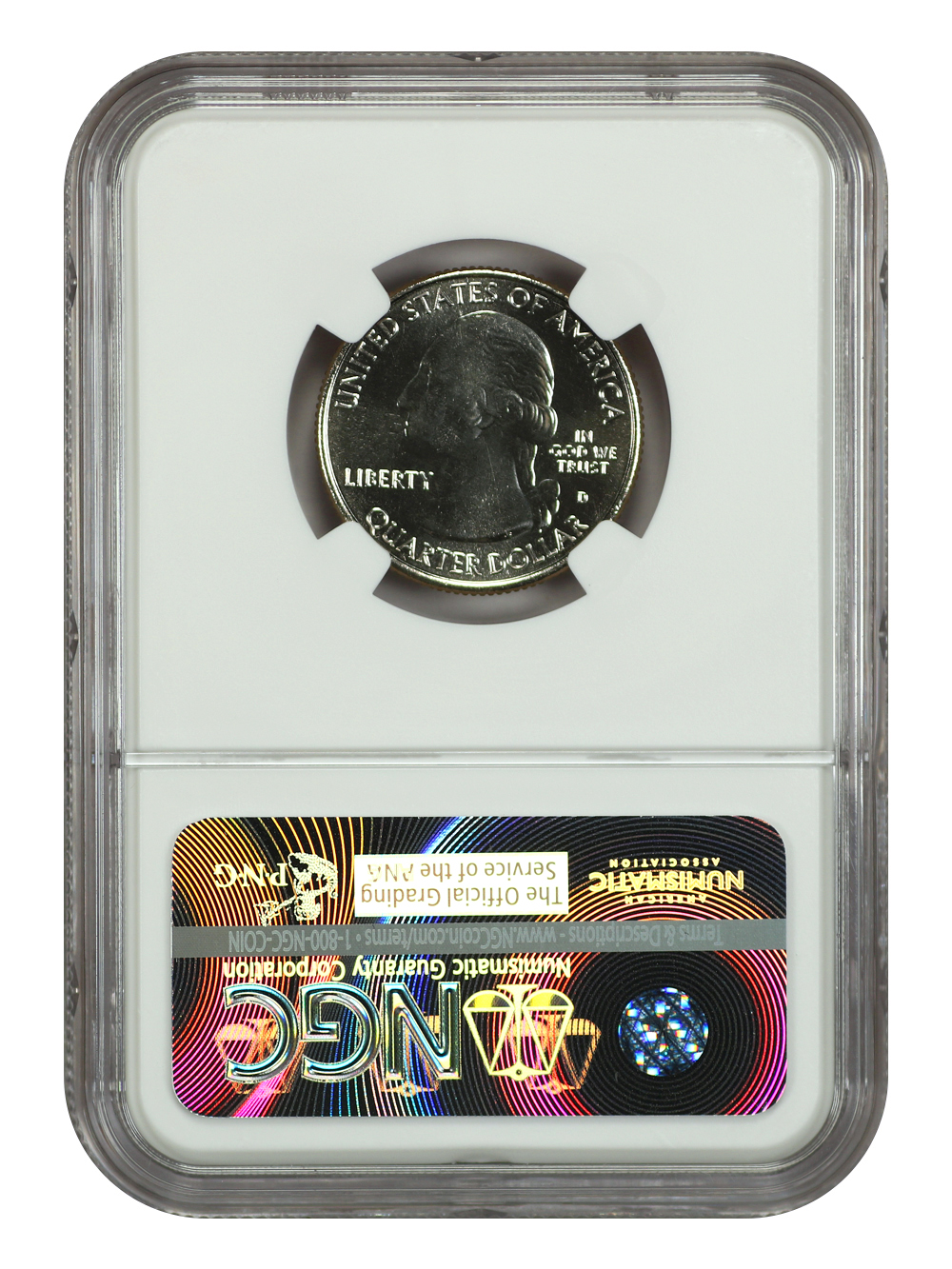 image for: 2017-D Ozark Riverways 25c NGC MS67