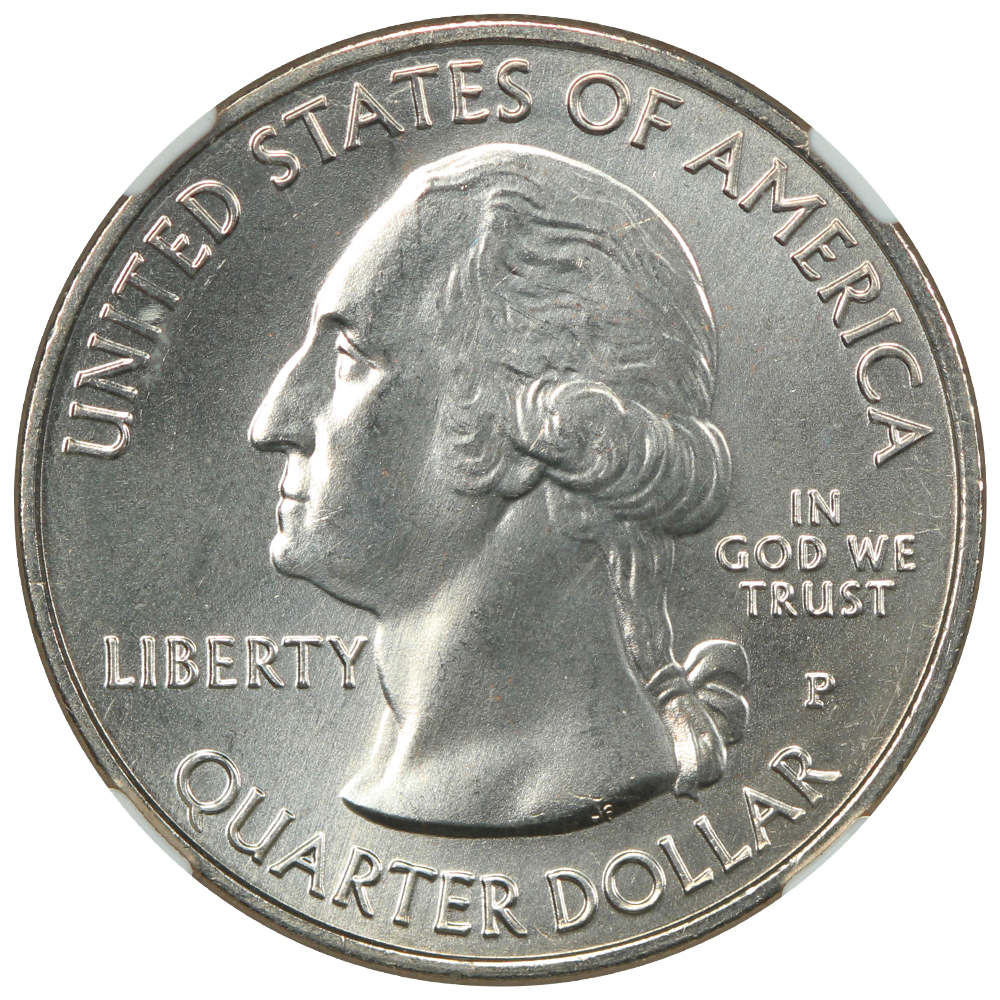 image for: 2018-P Pictured Rocks 25c NGC MS68