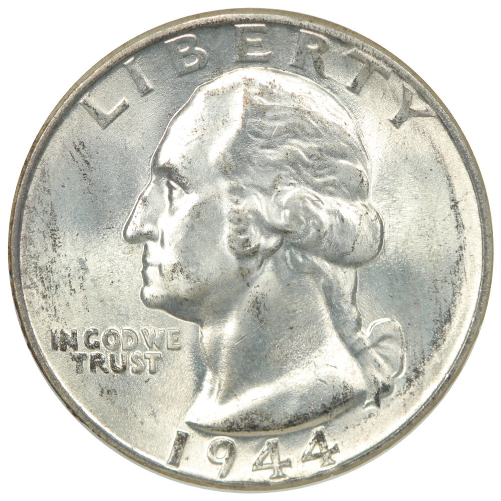image for: 1944 25c NGC MS67