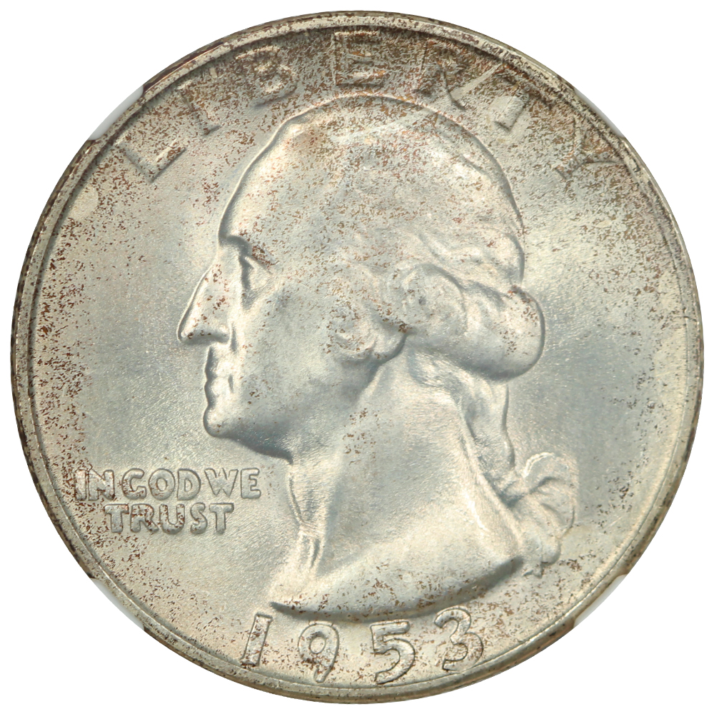 image for: 1953-S 25c NGC MS67