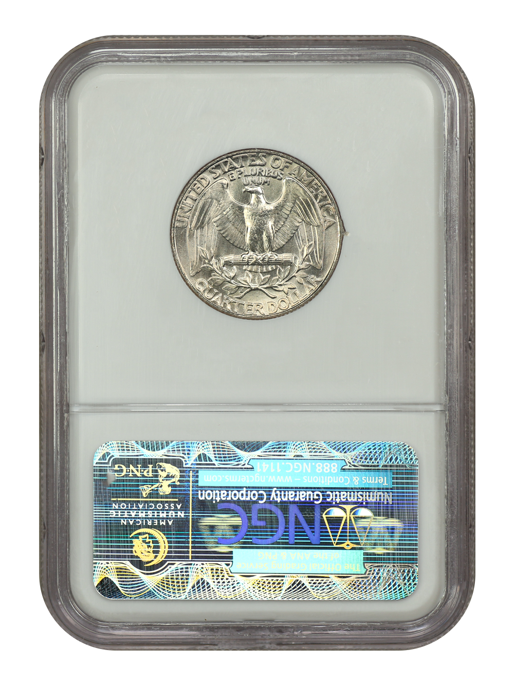 image for: 1986-P 25c NGC MS66