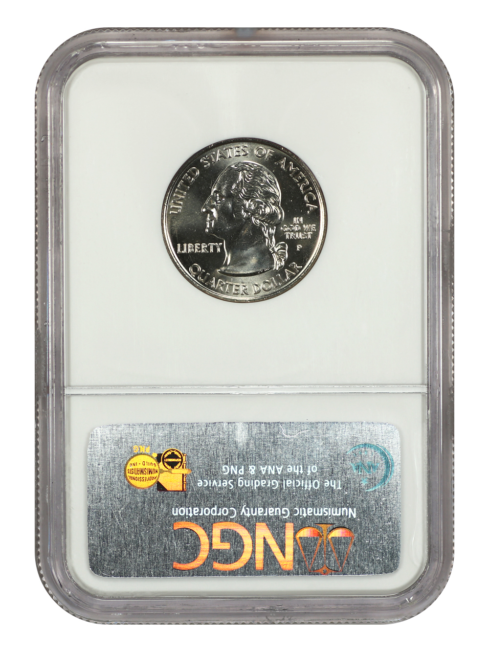 image for: 2004-P Iowa 25c NGC MS67