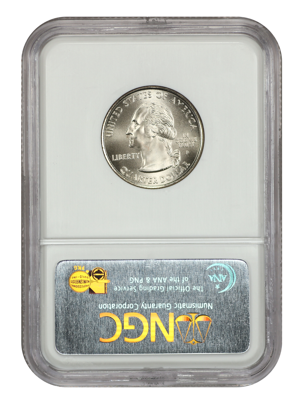 thumbnail for: 2005-P California, Satin Finish 25c NGC MS69