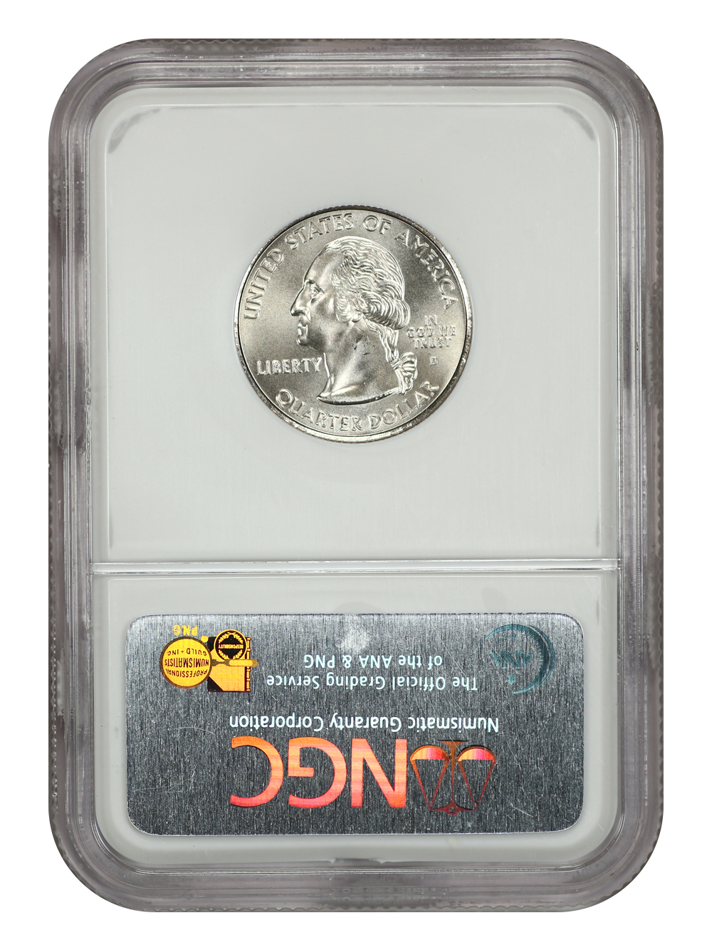 thumbnail for: 2005-D Minnesota, Satin Finish 25c NGC MS69