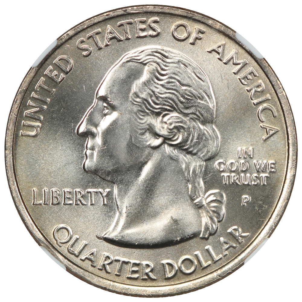 thumbnail for: 2007-P Wyoming 25c NGC MS67