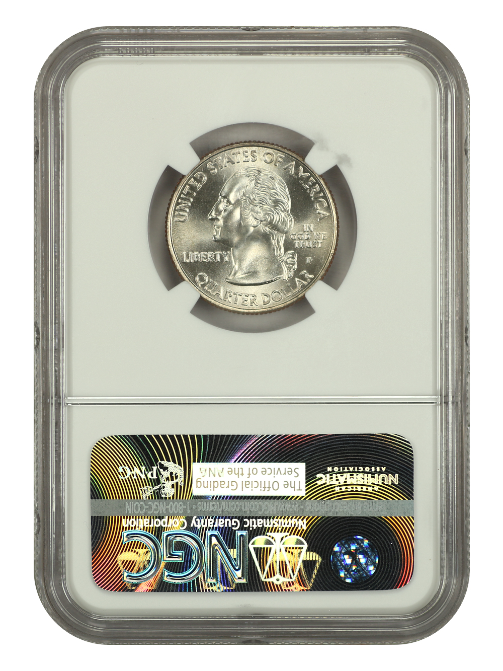 image for: 2009-P American Samoa 25c NGC MS68