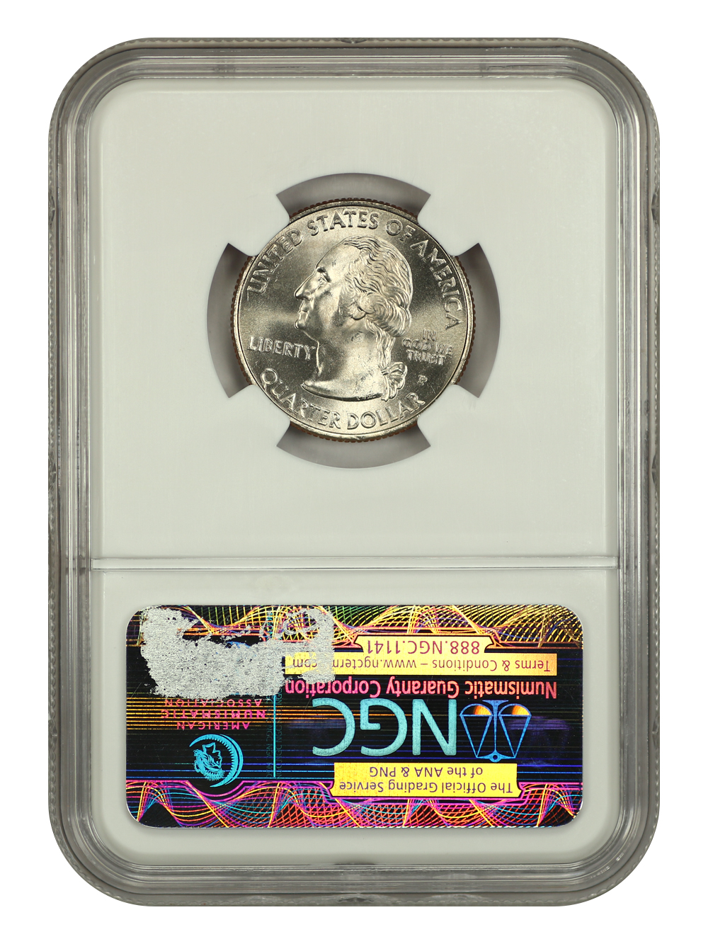 image for: 2009-P U.S. Virgin Islands 25c NGC MS68