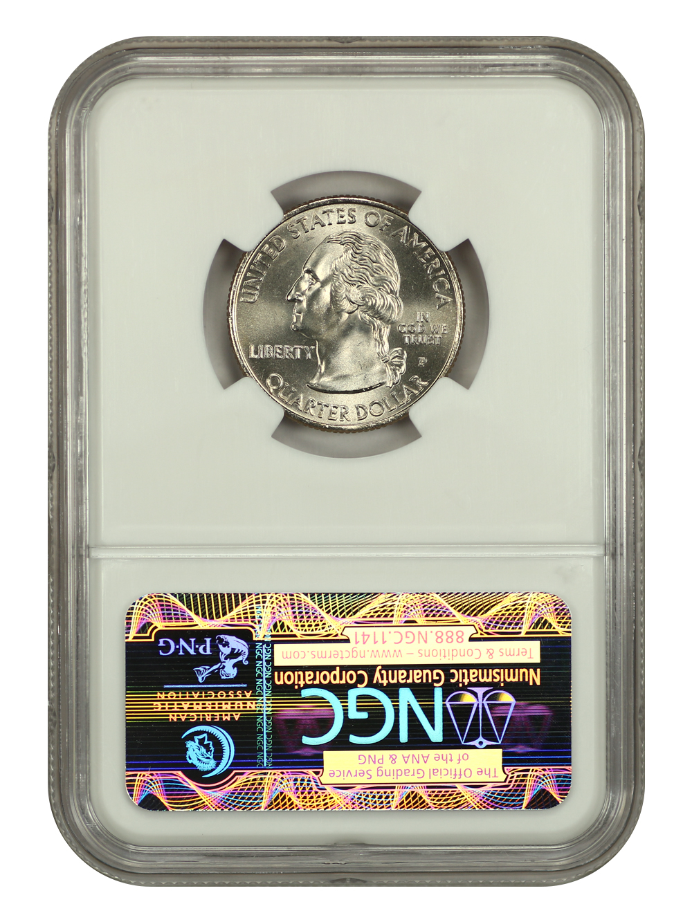 image for: 2009-P Northern Mariana Islands 25c NGC MS68