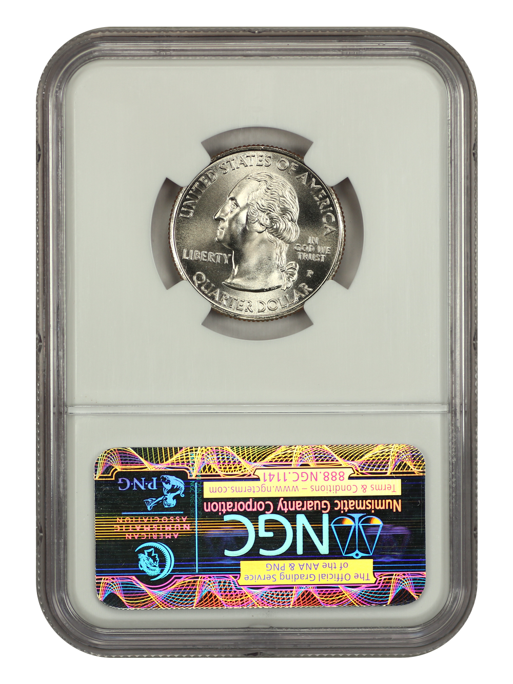 image for: 2009-P Northern Mariana Islands, Satin Finish 25c NGC MS69