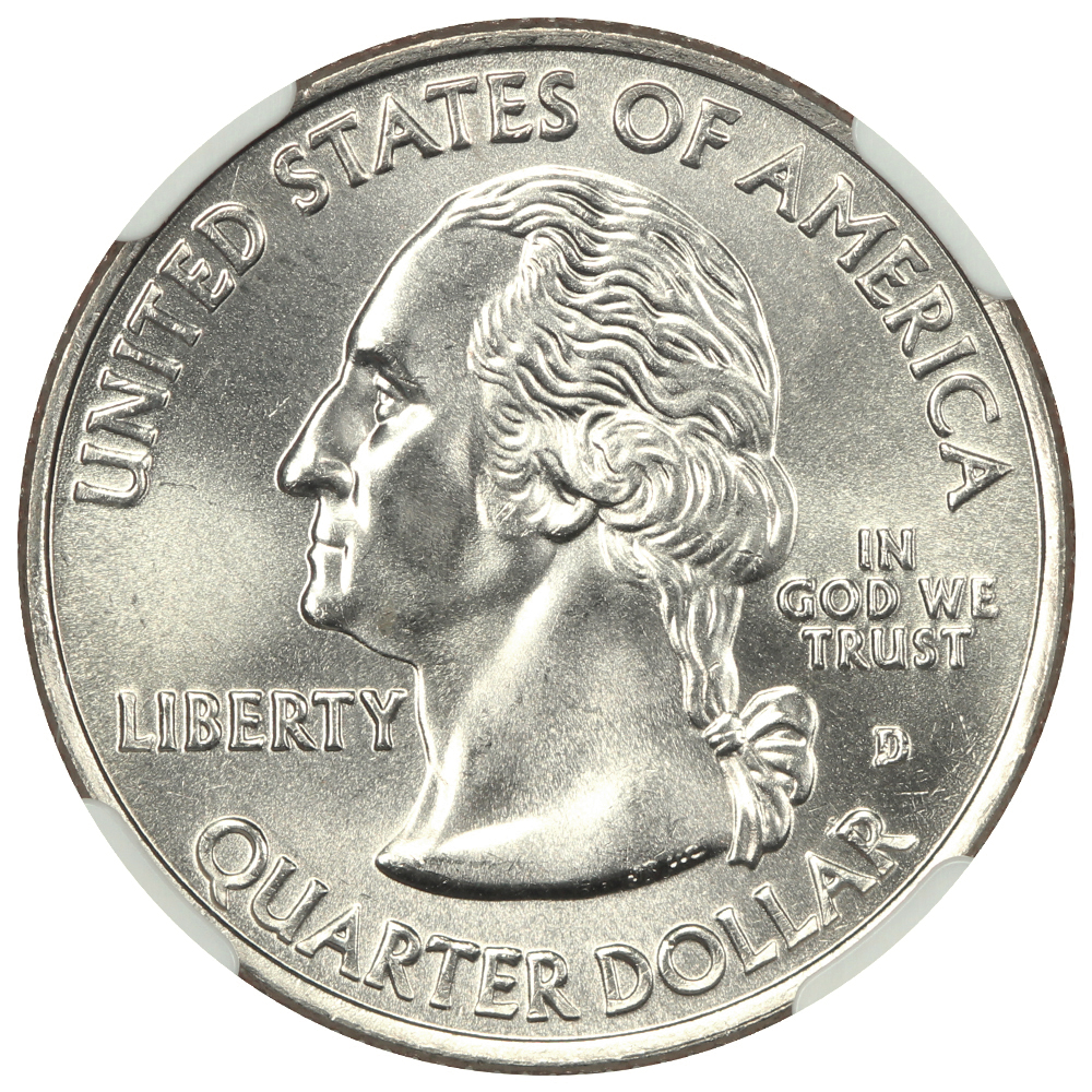 image for: 2009-D Northern Mariana Islands 25c NGC MS68